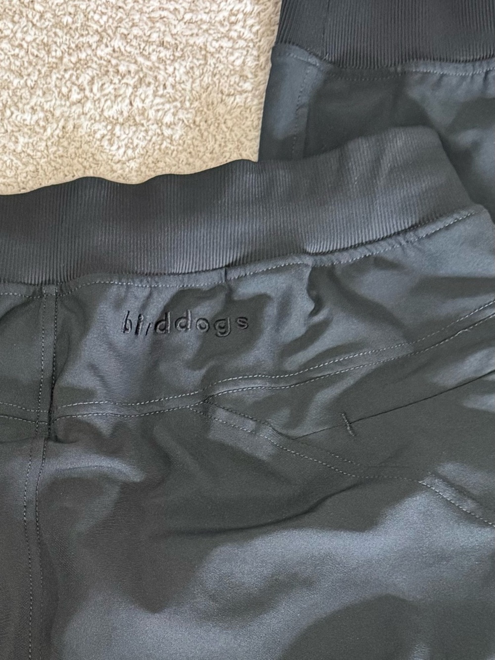 Birddogs Mens Black Boomstick Lined Jogger Pants Size XL Golf Athleisure - Picture 9 of 13